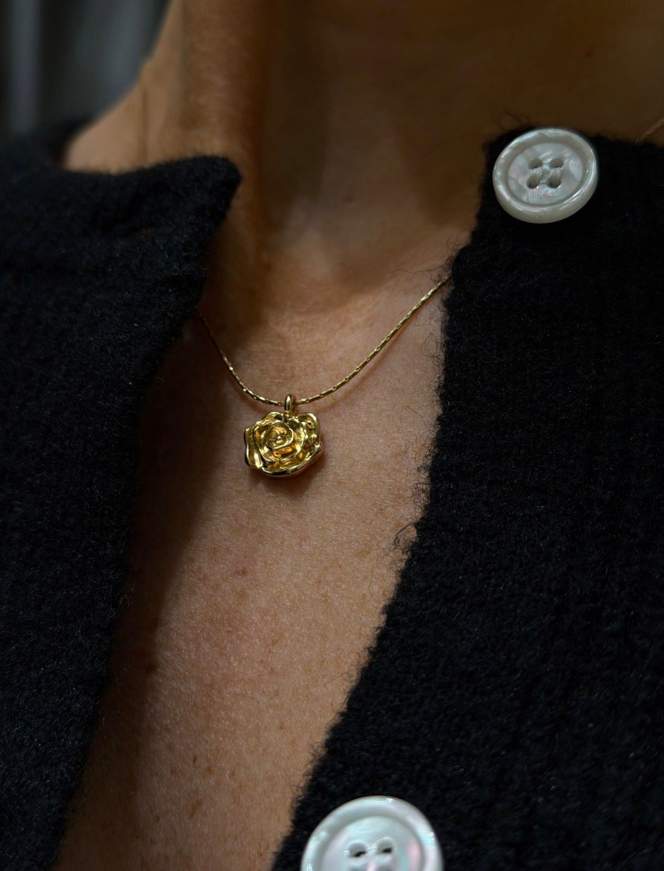 PCOLLIE Necklace - Gold Colour